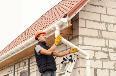 Pose et remplacement de gouttières à Taninges